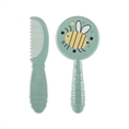 Comb and brush MY FRIEND Iceberg GREEN